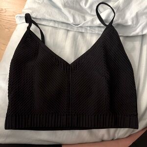 NWT Spiritual Gangster Ribbed Seamless Row Ribbed Active Brami Crop Size XS/S